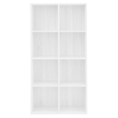 Raft pardoseala DTD infoliat alb Sande 59,5x28,5x119 cm