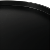 Masuta negru natur Sanse 40x40x40 cm