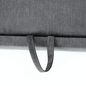 Coltar tapiterie textil gri Santiago 267x217x114 cm