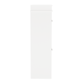 Pantofar mdf alb gri Seber 53.5x24x82 cm 
