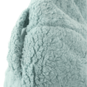 Fotoliu tip sac textil verde menta Almero 75x75x75 cm
