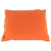 Fotoliu tip sac, textil portocaliu, Getaf, 140x180 cm