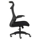 Scaun birou negru Seton 64x60x107-117 cm