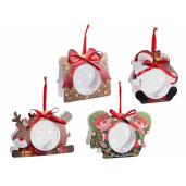 Set 20 sfere plastic, cutie Craciun cm 16 x 8 x 11,5 H