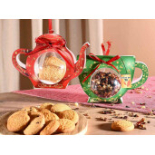 Set 20 sfere plastic, cutie Craciun cm 17,5 x 8 x 13 H