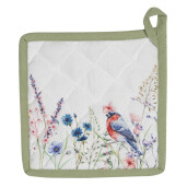 Servet termic bucatarie bumbac multicolor Summer 20x20 cm