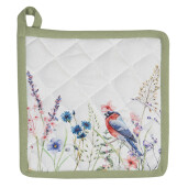 Servet termic bucatarie bumbac multicolor Summer 20x20 cm