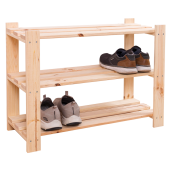 Raft pardoseala lemn pin natur Simu 80x38x55 cm