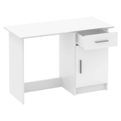 Birou DTD alb Siriss 108.5x50x75.4 cm