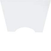 Dulap incorporare toaleta mdf alb Atene 65x22,5x155 cm
