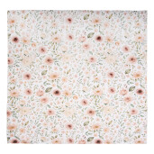 Fata masa bumbac multicolor Flowers JH 100x100 cm