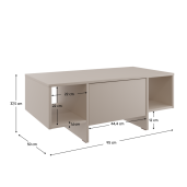 Masuta DTD casmir Stando 95x50x37,5 cm