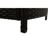Set mobilier gradina rattan artificial maro perne crem 5 piese Stark 241x182x80 cm