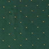 Scaun tapiterie textil verde cadru fier auriu Zina 44x50x93 cm