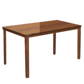 Masa din mdf maro nuc Astro 110x70x74 cm 