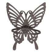 Suport fier forjat maro pentru prosop Butterfly 18x15x23 cm