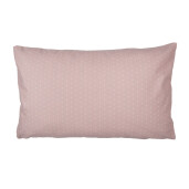 Set 2 fete perna Craciun textil alb roz 30x50 cm
