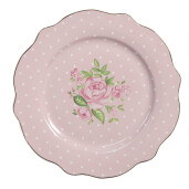 Farfurie  multicolora portelan Romantic Ø 20x2 cm