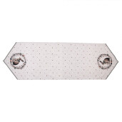 Traversa masa Paste Iepuras bumbac multicolor 50x160 cm