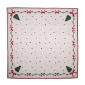 Fata masa Craciun bumbac multicolor 100x100 cm