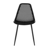 Scaun negru Tegra 37x53x86 cm