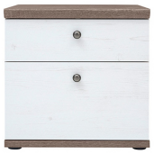 Noptiera DTD pin canyon/stejar sonoma trufel Teina 48x43,5x46 cm