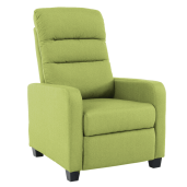 Fotoliu tapiterie textil verde Turner 72x89x106 cm