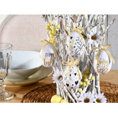 Set 32 oua decorative Paste plastic multicolor 5x7 cm