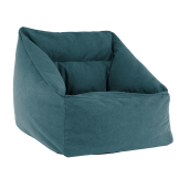 Fotoliu tip puf textil verde Urason 80x80x80 cm