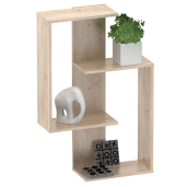 Polita suspendata stejar sonoma Valpa 65x22x100 cm