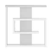 Masuta DTD alb Vandia 55x25x55 cm