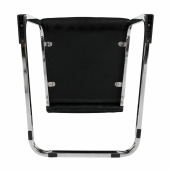 Scaun dining negru crom Vatena 42x56x99 cm 