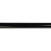 Raft 3 polite din plastic si metal negru Vernon 45x38x78 cm