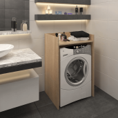 Dulap pentru masina de spalat, stejar sonoma Vojto 64x50x97,5 cm