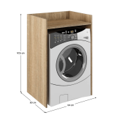Dulap pentru masina de spalat, stejar sonoma Vojto 64x50x97,5 cm