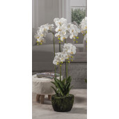 Orhidee artificiala in ghiveci  28 x 110 cm