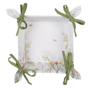Cos paine bumbac multicolor Summer 35x35x8 cm