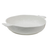 Bol ceramica alba 27x22x5 cm