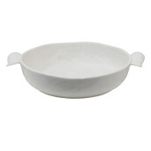 Bol ceramica alba 27x22x5 cm