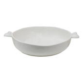 Bol ceramica alba 27x22x5 cm