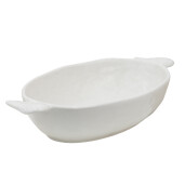 Bol ceramica alba 26x14x5 cm