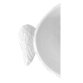 Bol ceramica alba 26x14x5 cm