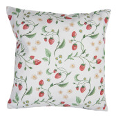 Fata perna bumbac multicolor Capsuni 40x40 cm