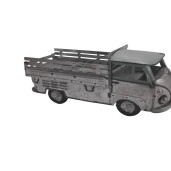 Macheta Camion fier gri  35,5 x 15 x16,5 cm