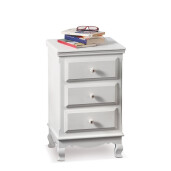 Comoda lemn alb 41,5 x 33 x 68 cm