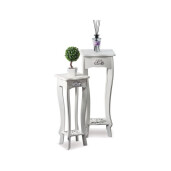 Set 2 masute lemn 24 x 24 x 62,5, 30 x 30 x 78 cm