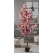 Cires artificial roz in ghiveci 18 x 170 cm
