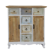 Comoda lemn multicolor 88 x 35 x 110 cm