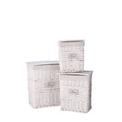 Set 3 cosuri rufe 32 x 20,5 x 39,5 cm, 39 x 28 x 44,5 cm, 46 x 34,5 x 56 cm