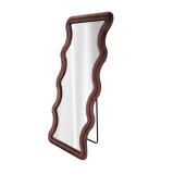 Oglinda podea catifea maro 73 x 178 cm